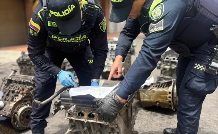 desguazadero Barrios Unidos — Incendio revela desguazadero en Barrios Unidos: dos capturados en Bogotá