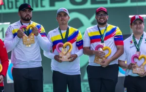 Jagdeep Singh oro — Jagdeep Singh oro: Colombia celebra medalla en Copa Mundo de Tiro con Arco