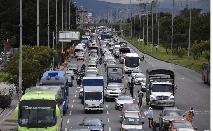 congestión en vías de Bogotá — Congestión en vías de Bogotá por Semana Santa: estado actual del Plan Éxodo 2 de