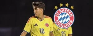 Samuel Martínez Bayern Múnich — Samuel Martínez: Bayern Múnich entra en disputa por joven promesa colombiana