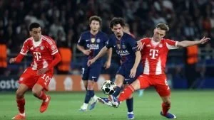 Partido PSG Bayern — Partido PSG Bayern: Goles y emoción en semifinal de Champions con Luis Díaz dest