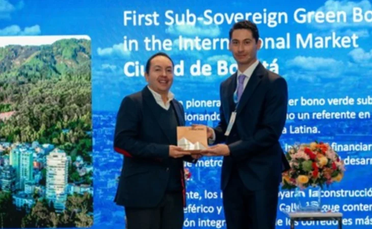 premio bono verde Bogotá — Bogotá Recibe Segundo Premio Internacional por su Bono Verde en 2026