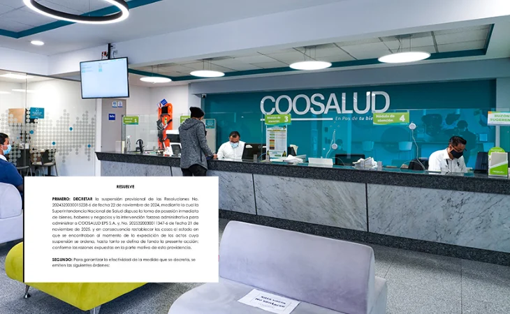 Sus — Tribunal de Bolívar Ordena Suspensión de Intervención a Coosalud EPS