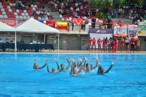 deporte acuático Pereira — Deporte Acuático Pereira: Espectáculo Artístico en la Villa Olímpica