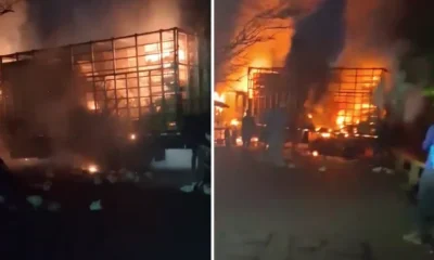 Incineración camión Jamundí — Incineración Camión Jamundí: Bloqueo de Vía Estratégica en Valle del Cauca