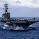 despliegue portaaviones EE. — Estados Unidos refuerza presencia naval con despliegue portaaviones EE.UU. en el