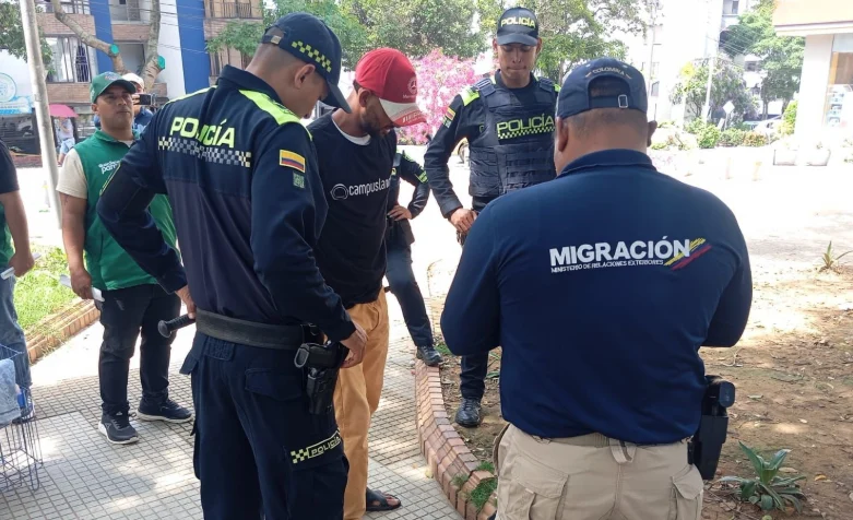 Expulsión extranjeros Bucaramanga — Expulsión de Extranjeros en Bucaramanga: Cinco Venezolanos Retirados por Riesgo