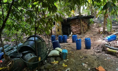 laboratorio cocaína semanal — Desmantelado laboratorio de cocaína semanal en Cesar: golpe al narcotráfico