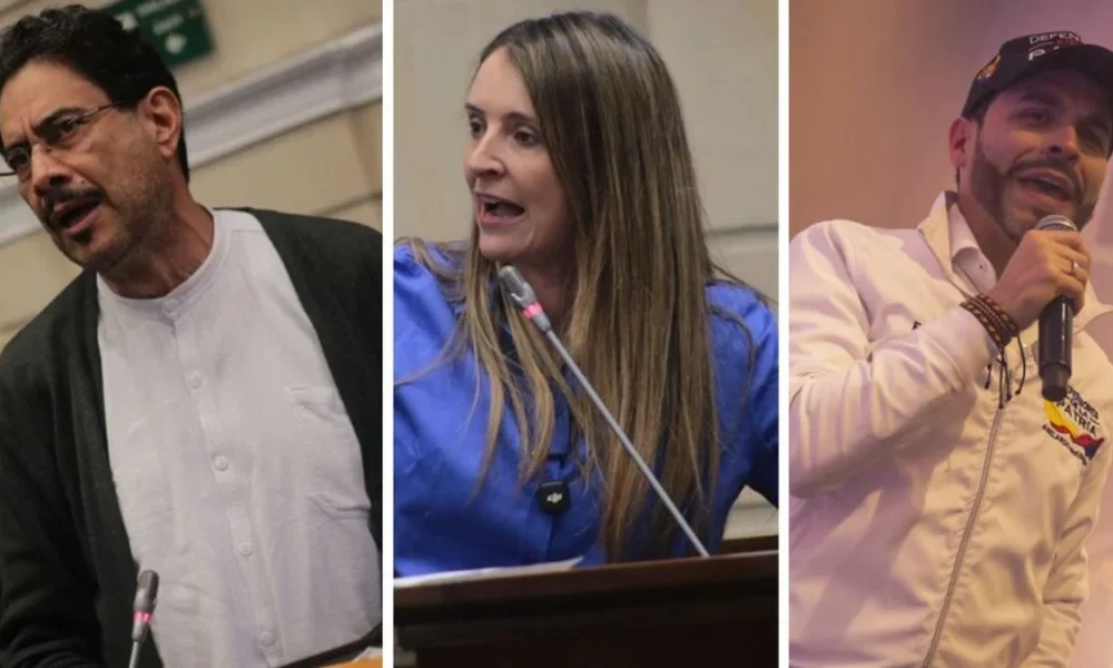 Debate político Colombia — Reto a debate político Colombia: Cepeda, Valencia y De la Espriella se enfrentan