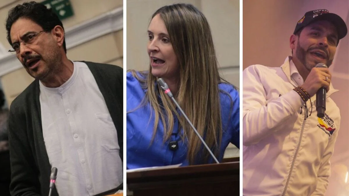 Debate político Colombia — Reto a debate político Colombia: Cepeda, Valencia y De la Espriella se enfrentan