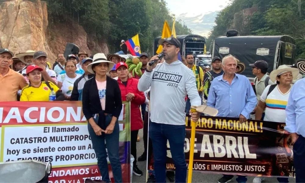 protestas Santander predial — Gobierno emite ultimátum ante protestas Santander predial