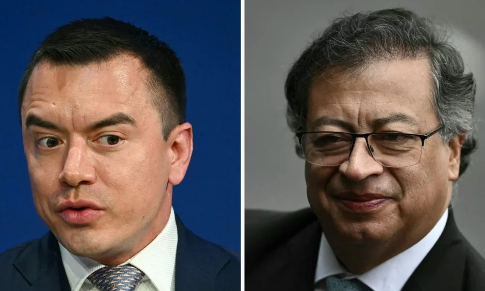 Tensión Colombia Ecuador — Tensión Colombia Ecuador: Cruce de Acusaciones entre Presidentes Petro y Noboa