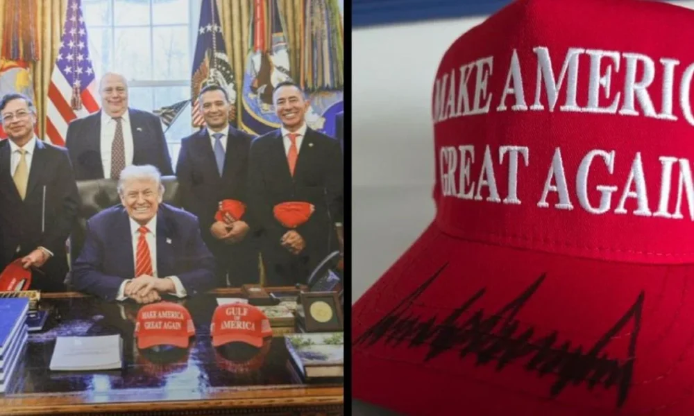 Petro foto trampa — Petro denuncia "foto trampa" con Trump y defiende a Roa en Ecopetrol