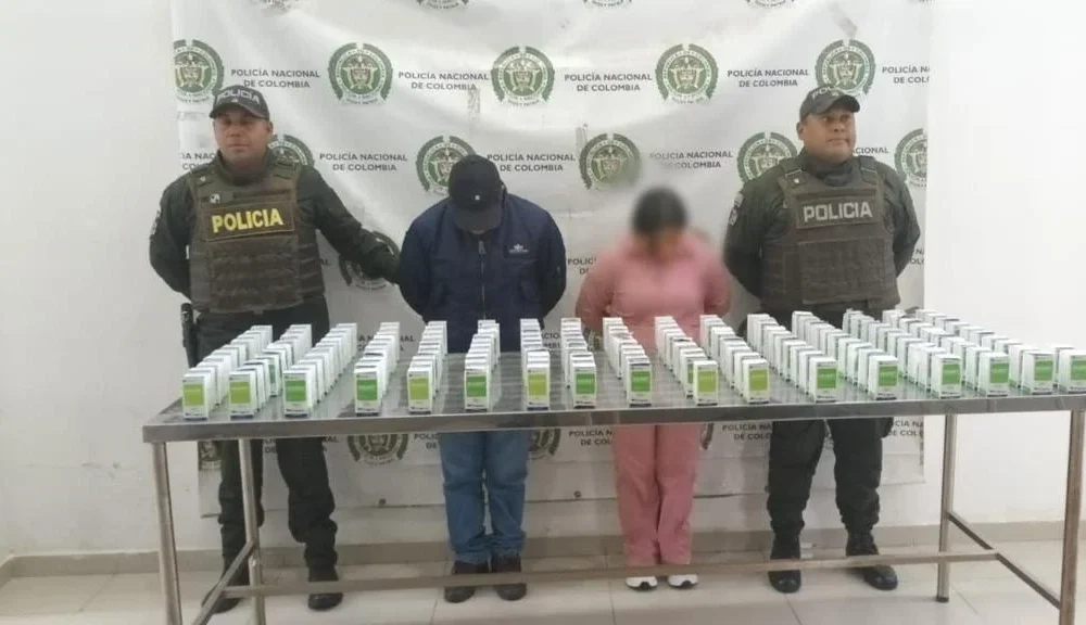 incautación de ketamina en Nariño — Incautación de ketamina en Nariño: capturan a dos personas en Ipiales