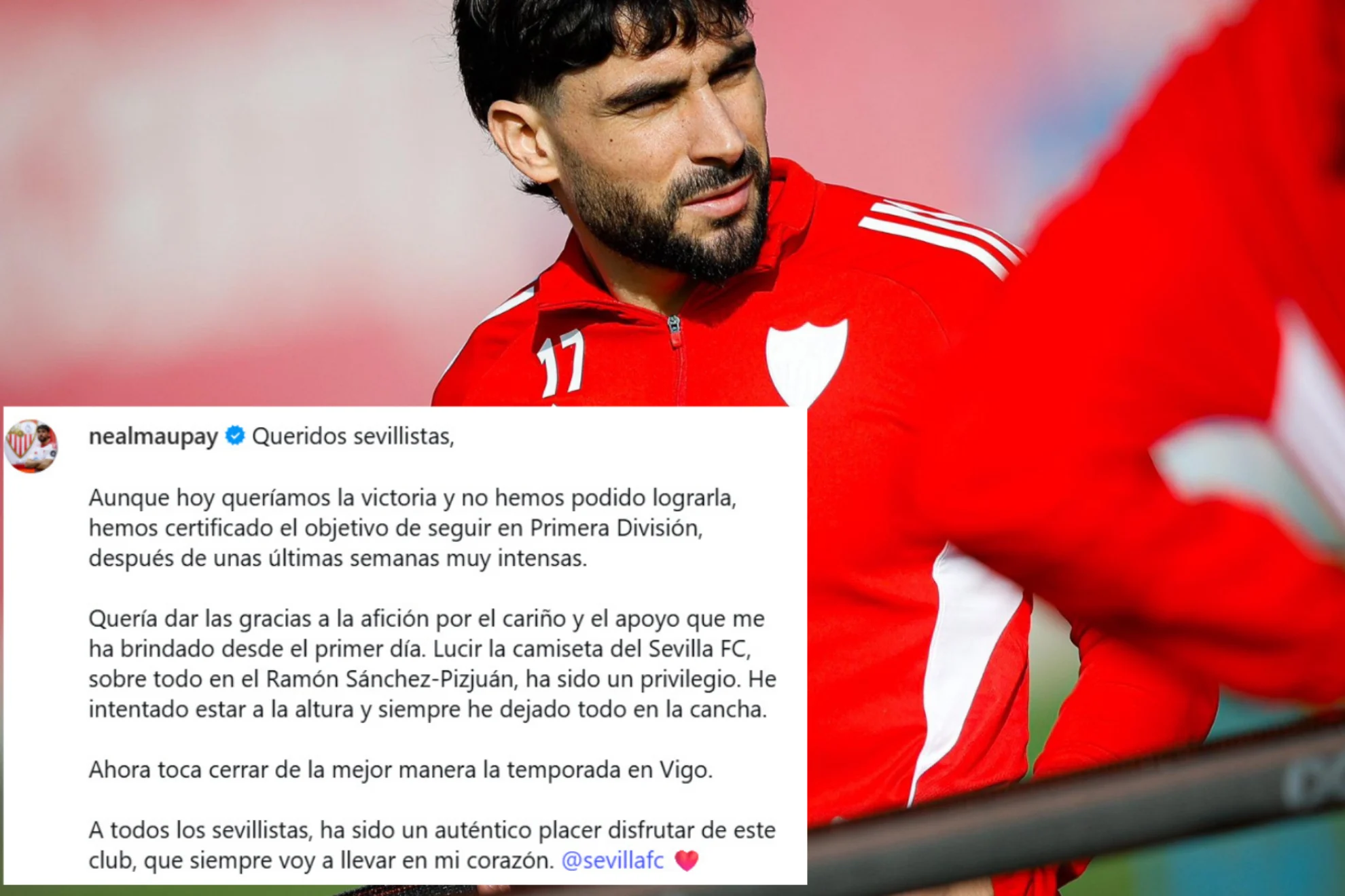 Despedida Maupay Sevilla — Despedida Maupay Sevilla: Delantero culmina cesión en club andaluz