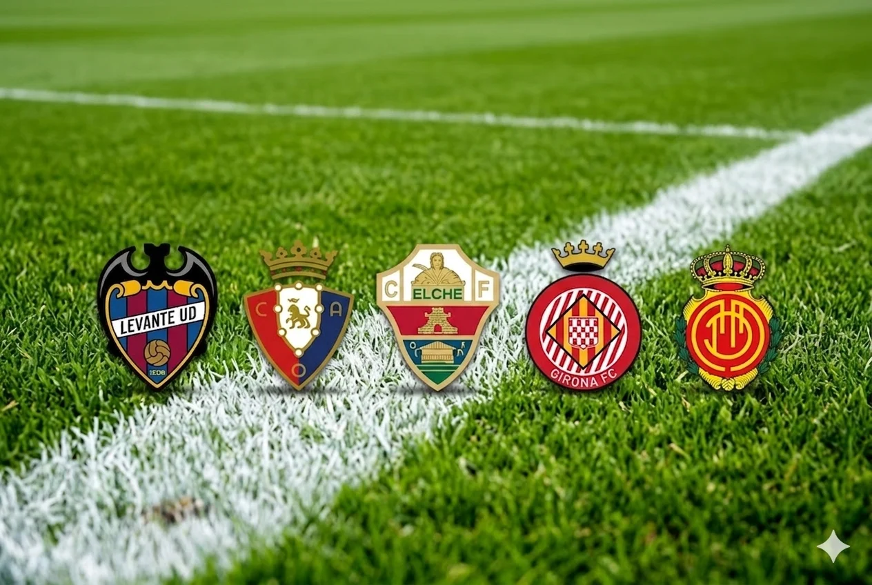 Descenso LaLiga EA Sports — Descenso LaLiga EA Sports: Cinco equipos luchan por la permanencia