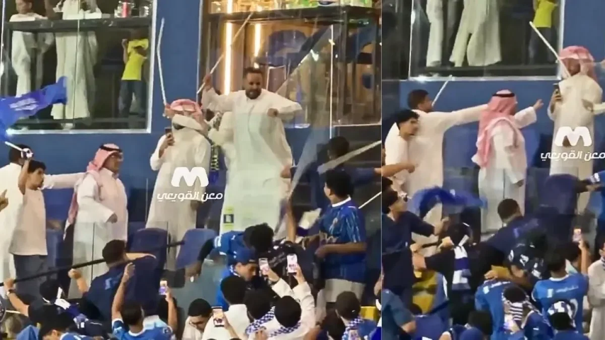 Pelea estadio Arabia — Pelea estadio Arabia: Violencia en Riad tras empate de Al-Nassr y autogol
