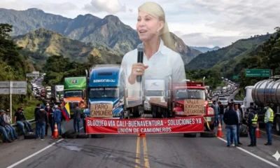 bloqueo vía Buenaventura — Bloqueo Vía Buenaventura: Gobernadora Toro Exige Intervención Nacional Urgente