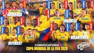 convocatoria Selección Colombia — Convocatoria Selección Colombia: Lorenzo Define 26 Jugadores para el Mundial