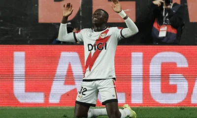 Opción compra Nobel Mendy — Rayo Vallecano Ejerce Opción Compra Nobel Mendy