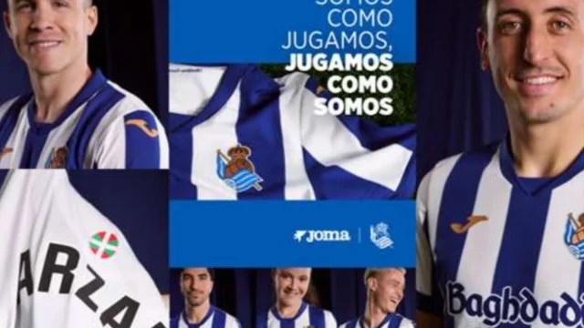 camiseta Real Sociedad Joma — Real Sociedad Presenta su Primera Camiseta Joma para la Temporada 2026-27