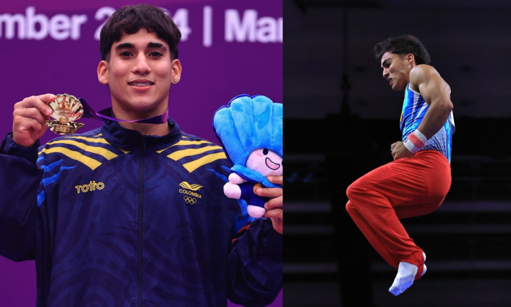 Gimnasia Panamericano Colombia — Gimnasia Panamericano Colombia: Oro y Plata Históricos para Vera y Barajas