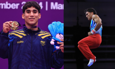 Gimnasia Panamericano Colombia — Gimnasia Panamericano Colombia: Oro y Plata Históricos para Vera y Barajas