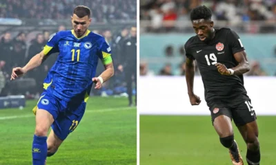 Canadá primer triunfo — Canadá Busca Primer Triunfo Mundialista al Debutar Contra Bosnia en Toronto