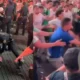 pelea hinchas Mundial 2026 — Fans de Argentina y Argelia protagonizan enfrentamiento en Times Square