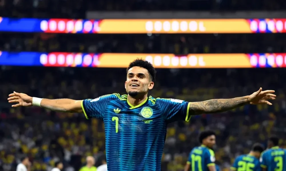 Luis Díaz Selección Colombia — Luis Díaz Lidera a la Selección Colombia en Victoria Mundialista contra Uzbekist
