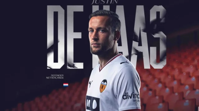 Justin de Haas Valencia — Valencia CF ficha a Justin de Haas: Nuevo defensa central hasta 2030