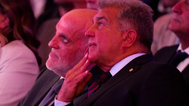 Tebas relación Barça — Tebas: "Mi buena relación con el Barça no influirá en LaLiga"