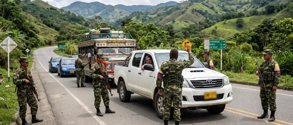 estrategia disidencias Farc — Estrategia disidencias Farc: Robo de vehículos en la Panamericana para fortaleci