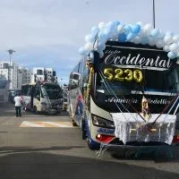 celebración Virgen del Carmen — Conductores de Pereira Conmemoran a la Virgen del Carmen