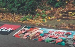 Banderas ELN Pereira — Aparición de Banderas del ELN Genera Preocupación en Pereira