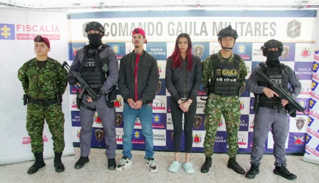 explotación sexual infantil — Pareja de Extranjeros Capturada por Explotación Sexual Infantil en Suba