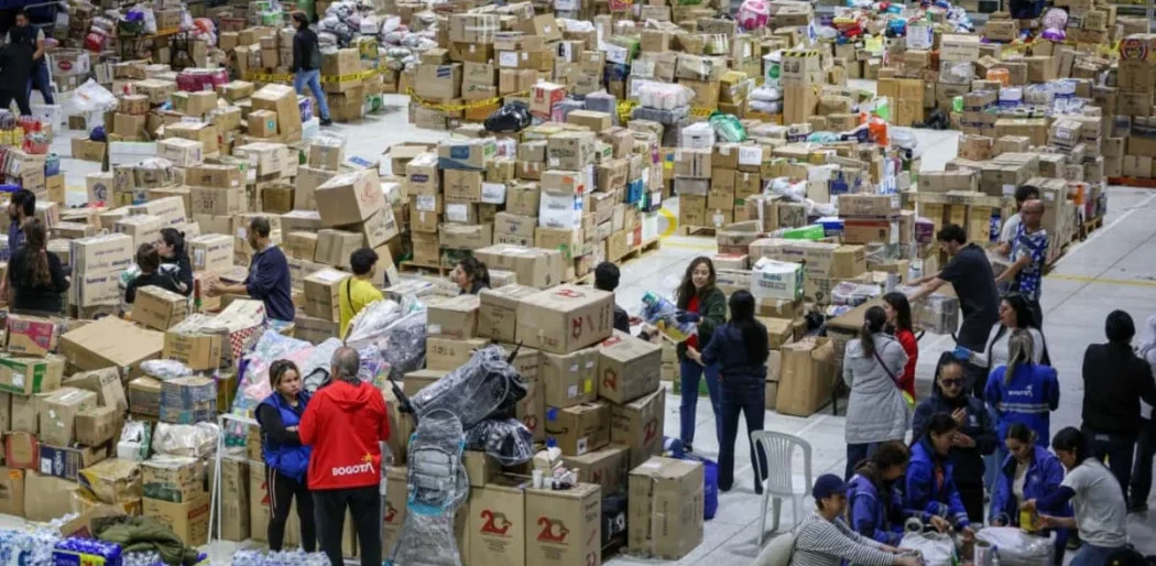 Bogotá ayuda humanitaria — Bogotá Envía Más de 2.300 Toneladas de Ayuda Humanitaria a Regiones Afectadas