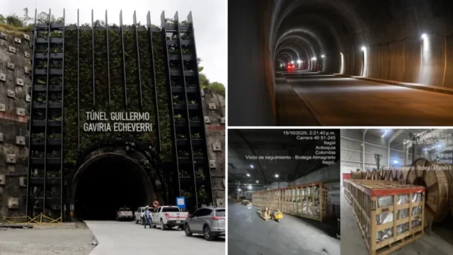 Equipos electromecánicos Túnel del Toyo — Llegada de equipos electromecánicos impulsa finalización del Túnel del Toyo