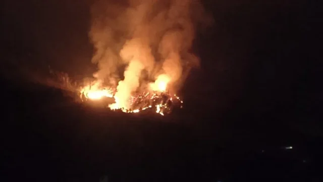 Incendio forestal Charta — Incendio forestal Charta: Más de 100 hectáreas consumidas en Santander