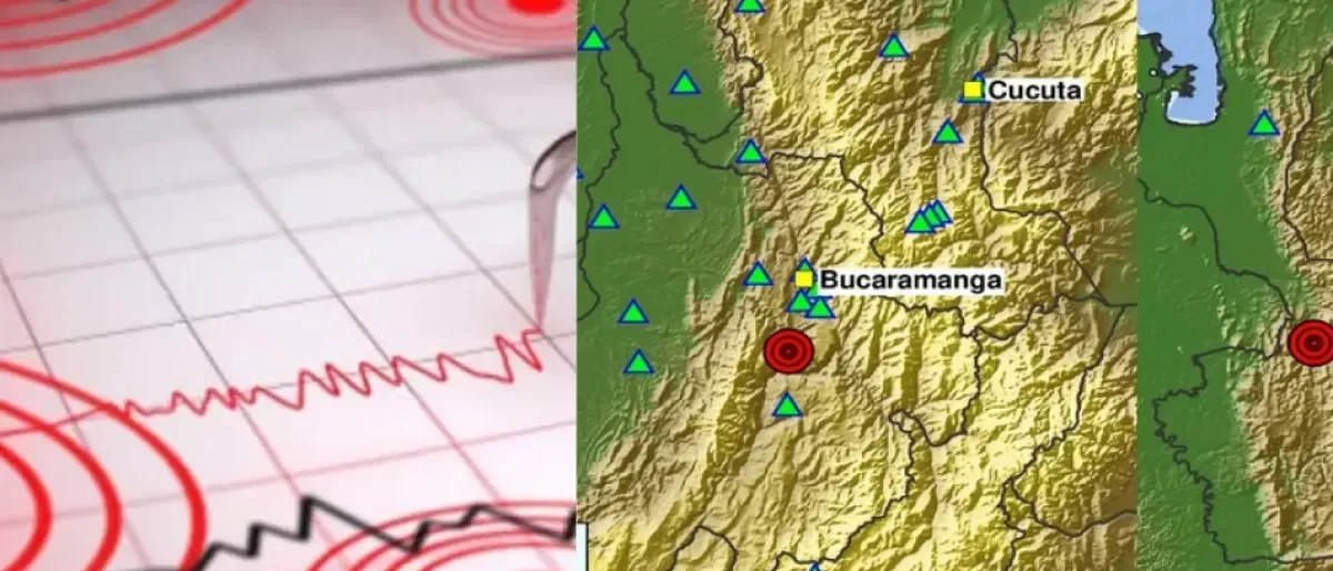Sismos Colombia hoy — Sismos Colombia hoy: Reporte de dos movimientos telúricos en Santander y Antioqu