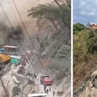 explosión mina Marmato — Explosión mina Marmato deja 20 heridos y genera emergencia en Caldas