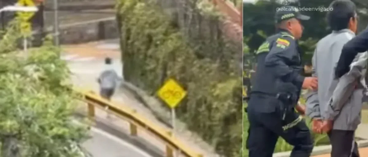 captura delincuente Env — Captura de Delincuente en Envigado tras Hurto en Centro Comercial