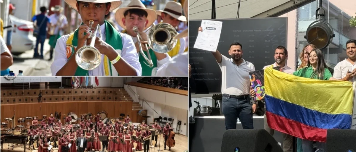 Banda Sinfónica Juvenil Caldas — Banda Sinfónica Juvenil Caldas es Campeona Mundial de Música en Países Bajos