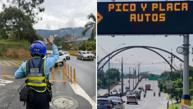 nueva rotación pico y placa Medellín — Medellín: Comienza periodo sancionatorio para nueva rotación pico y placa