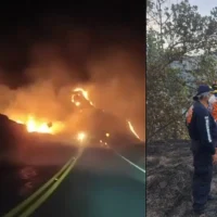 incendio Santa Fe Antioquia — Incendio en Santa Fe de Antioquia: Alerta máxima por llamas que amenazan viviend