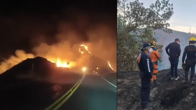 incendio Santa Fe Antioquia — Incendio en Santa Fe de Antioquia: Alerta máxima por llamas que amenazan viviend