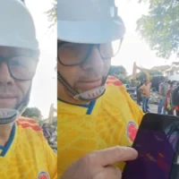 Cámara Térmica Rescate — Ingeniero caleño usa Cámara Térmica Rescate para buscar sobrevivientes en terrem