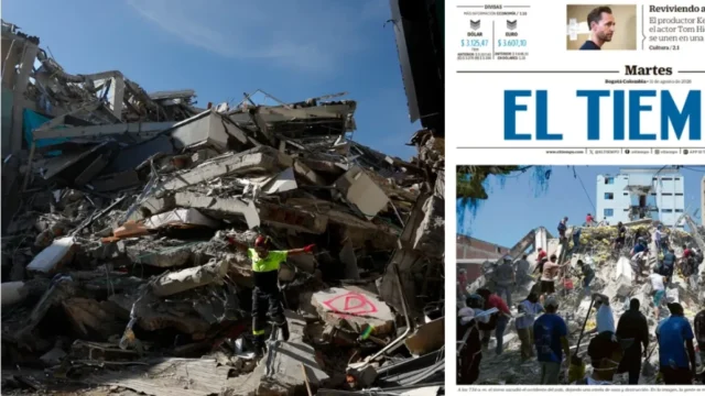 Edición extra El Tiempo — Edición extra El Tiempo detalla impacto de terremoto 7.4 en Colombia