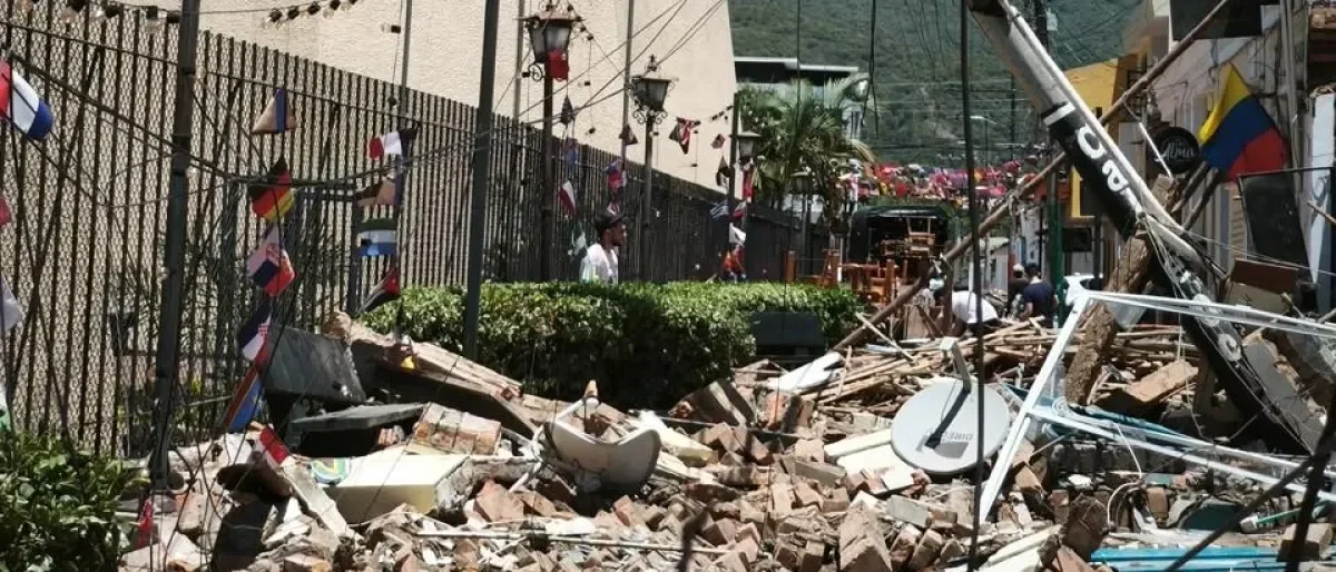 Afectaciones Museo Rayo — Sismo de 7.4 en Roldanillo: Afectaciones Museo Rayo y 'Pueblo Mágico'