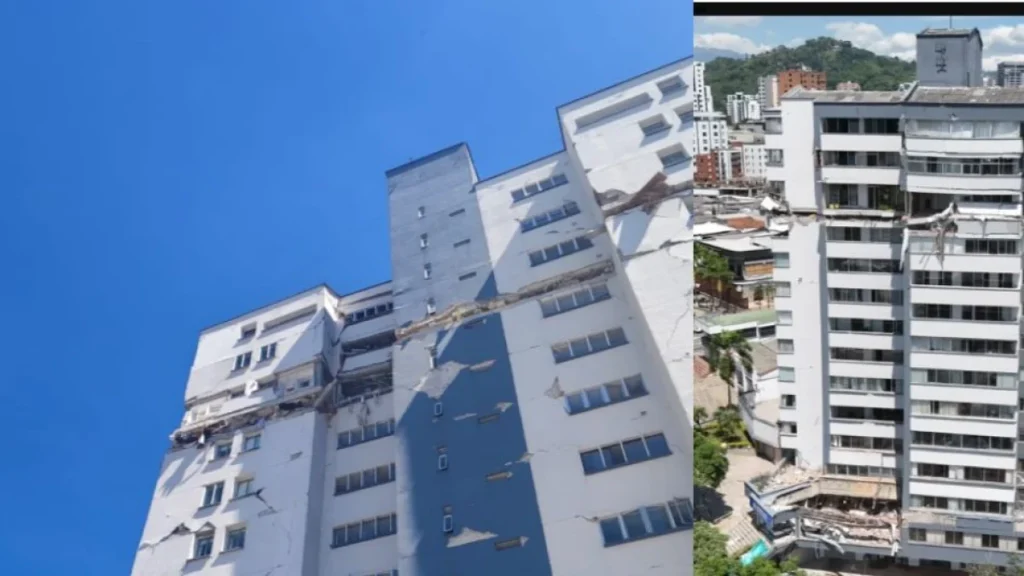 Colapso edificio Invico — Colapso edificio Invico en Pereira: Tragedia en piso 12 tras terremoto de 7.4